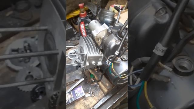 FMI154 увеличение обьёма. Дороботка головки блока целиндров.