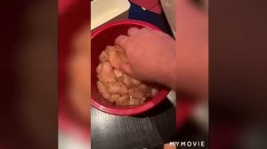 куриная маринованная грудинка запечённая в сухарях