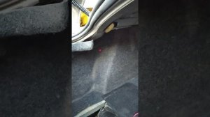 установка света в багажное отделение Меган 2