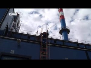 Организация производства работ на высоте – ревизия пуско-регулирующей арматуры на мачте освещения.