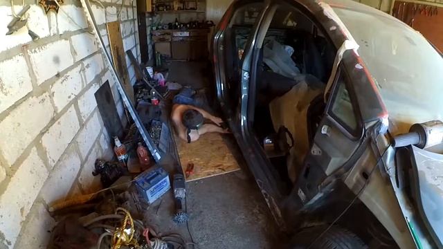 Ремонт ржавых порогов своими руками смотреть онлайн