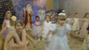 Танец "Серебристые снежинки"