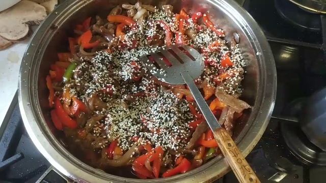 Говядина с овощами за 5 минут смотреть онлайн