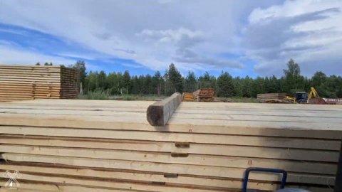 Загрузка сушильной камеры 60 кубов. Скорость 8х. Сушка древесины.