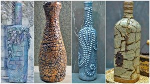 4 IDEAS for glass bottles, uses for empty wine bottles, what to do with a wine bottle