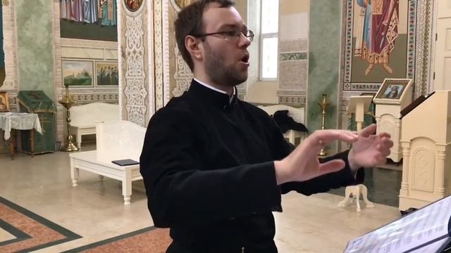 «Ныне отпущаеши» муз. Д. Христова; солист - протодиакон Илья Маркив смотреть онлайн