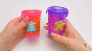 Набор So Slime DIY: смешайте и получите радужный слайм, единственный в своем роде!