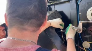 Новый российский пресс - первые рулоны