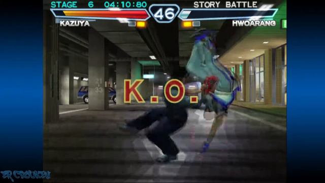 Tekken 4 (PS2) - Kazuya Mishima Story Battle Playthrough смотреть онлайн