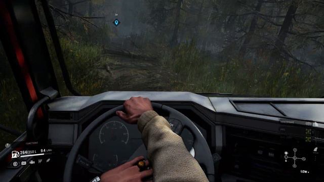SnowRunner - Azov 73210 - Taymyr forest path challenge