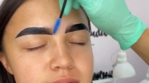 ОКРАШИВАНИЕ БРОВЕЙ ХНОЙ Ekko Beauty / коррекция воском и пинцетом Shik ❤️