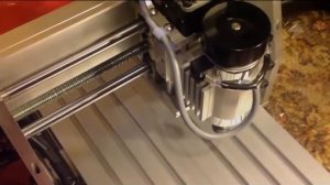 Демонстрация работы фрезерного станка CNC3020T-DJ