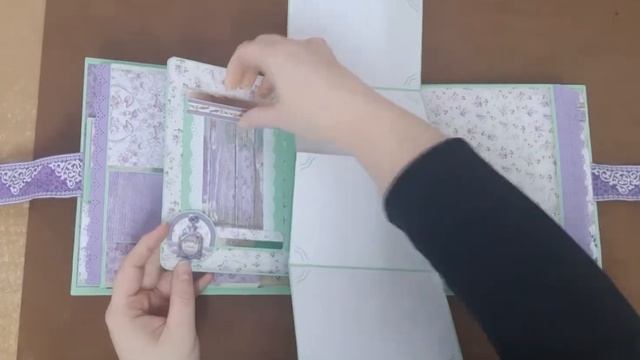 Album Provence de Stamperia scrapbooking hechoamano