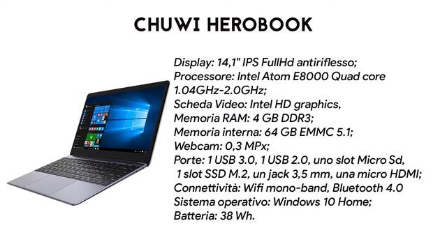 Chuwi herobook- recensione смотреть онлайн