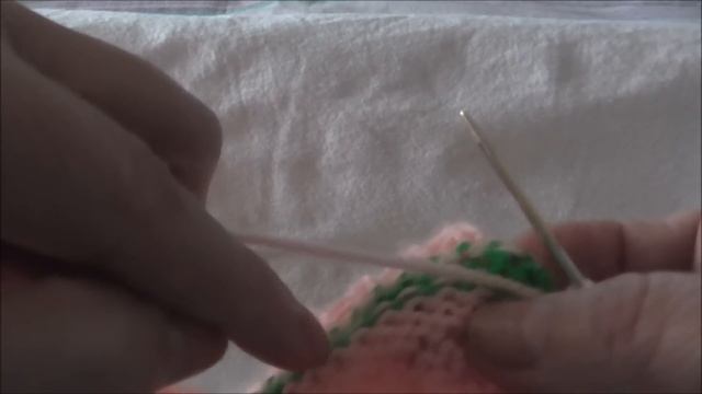 Вяжем капор для девочки спицами. смотреть онлайн