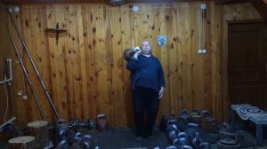 50 KG KETTLEBELL STRICT PRESS 10 REPS СТРОГИЙ ЖИМ ГИРИ 50 КГ 10 РАЗ