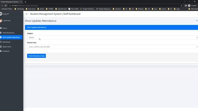 Student Management System Web App in Python Django || The Terminal Boy
