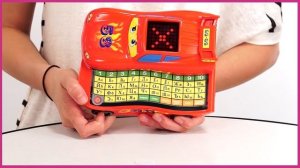 Тачки  Обучающая машинка с азбукой QC1157R)