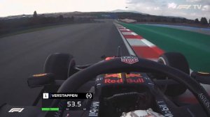 Verstappen's Fastest Lap In FP1 | 2020 Turkish Grand Prix