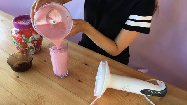 Молочный коктейль за 5 минут / milkshake