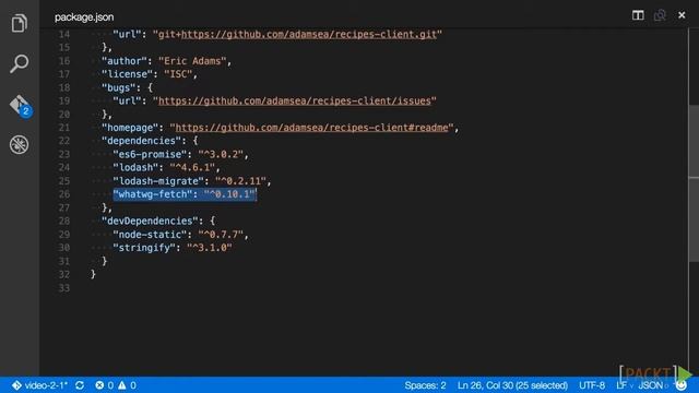 Learning Lodash 4.0: Displaying a Collection of Recipes | packtpub.com смотреть онлайн