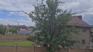 Покраска фасада дома на селе