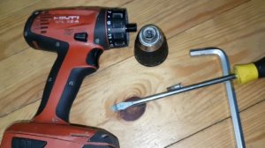 Как снять патрон с шуруповерта Hilti SFC 22 A