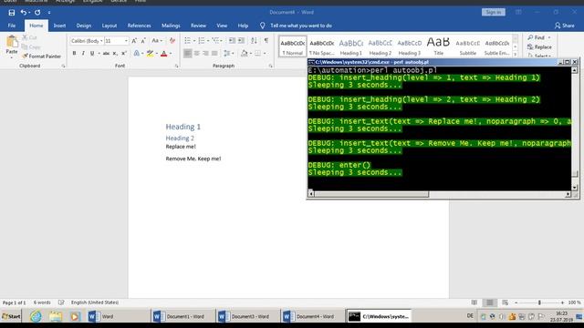 Edit word files with Perl смотреть онлайн