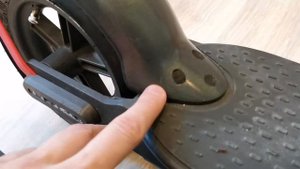 Custom крыло на xiaomi m365 pro от самоката ninebot max.