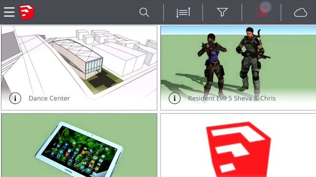 SketchUp в телефоне смотреть онлайн