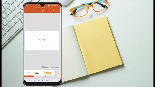 How To Apply Animation & Transition Effect In PPT Power Point Presentation On Mobile