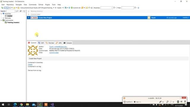 ตอนที่ 4 สร้างโปรเจ็คใหม่บน Git Extension กับ Azure DevOps смотреть онлайн