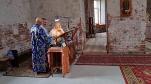 В Храме Воскресения Христова в Ильинском Погосте