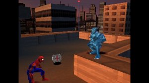 Spider-Man 2: Enter Electro (PS1, озвучка от Вектор) - Геймплей начала игры