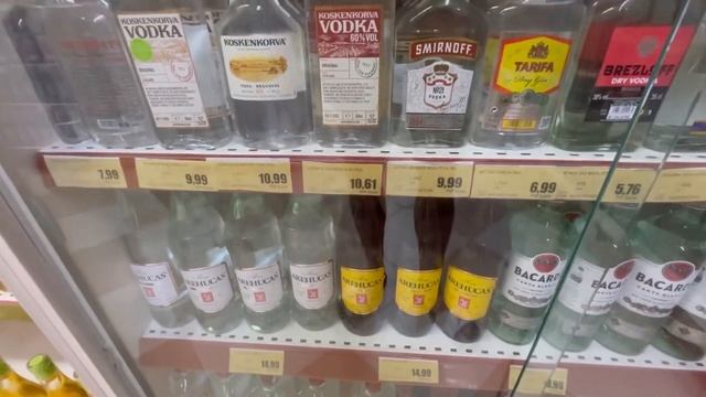 Цены в магазине остров Гран-Канария Таурито - food prices Gran Canaria Taurito Mogan #grancanaria
