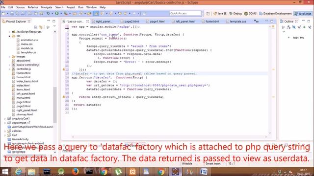 AngularJS Tutorial (Basics).Video 11.Learn and Understand Factory Method смотреть онлайн