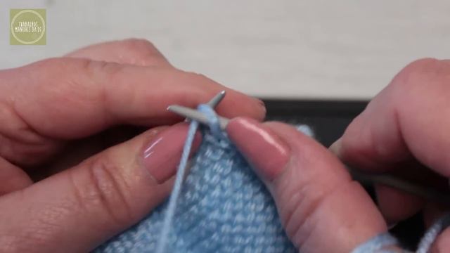 Sapatinho para bebé em tricô muito fácil dos 3 aos 6 meses