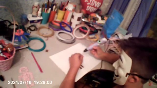 3D ручка рисую чару из андертейл смотреть онлайн