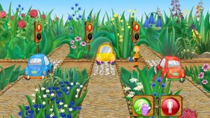 игра лунтик,лунтик регулировщик