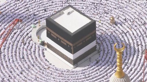 Мусульмане со всего мира собираются в Саудовской Аравии, чтобы совершить основные обряды хаджа