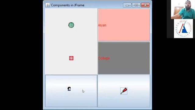 Java Lecture 65(JFrame,Applying Icons & color to components,ImageIcon,ActionListener,Event handling смотреть онлайн