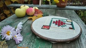 Вышиваю Милл Хилл.Сп "Все краски осени с Милл Хилл"2 часть.