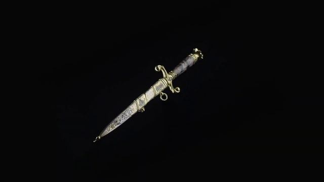 Предметная видеосъемка ювелирной продукции. Студия "Белое на белом". Морской кортик. смотреть онлайн