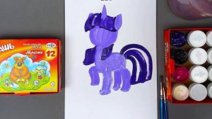 Как нарисовать Пони Искорку