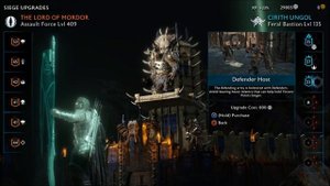 SHADOW OF WAR - HOW TO UPGRADE FORTRESS and INCREASE FORTRESS LEVEL ???? (Middle Earth Gameplay)