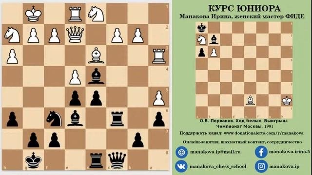 Стратегия шахмат. Расчёт вариантов, улучшение позиции фигур. Часть 2