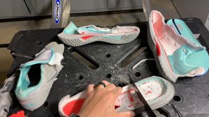 Nike Air Zoom Vapor Cage 4 Cut in Half and Durability Tests | Tennis Shoe Teardown