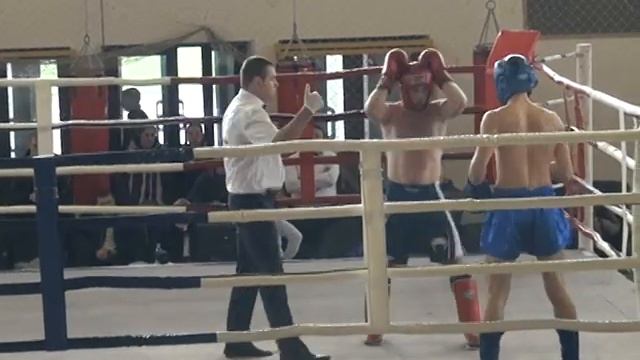 Колпак Максим 1.2 К1 30.01.16 Чемпионат и Первенство Крымского Федерального округа по кикбоксингу смотреть онлайн