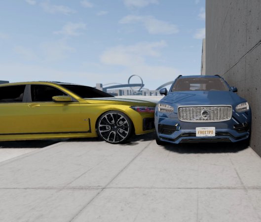 VOLVO vs BMW M7 Crash Testing BeamNG