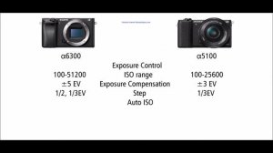 Sony α6300 vs Sony α5100